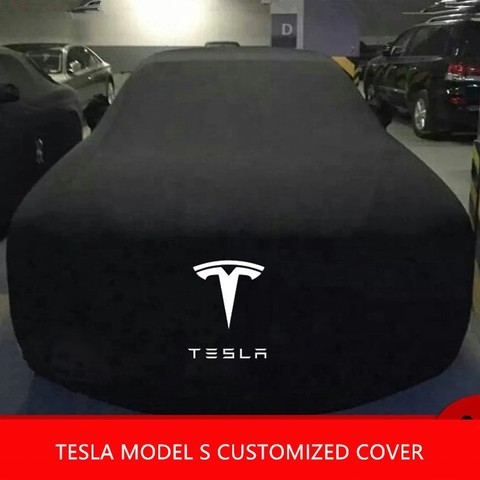 Wholesale Luxury Satin Spandex Car Covers  for Tesla Model 3/S/X/Y Tesla Accessories Outdoor Car Cover