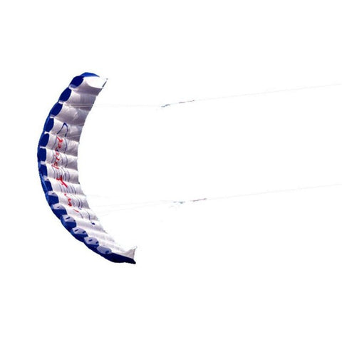 High Quality Outdoor Fun Sports Power Dual Line Stunt Parafoil Parachute Rainbow Sports Beach Kite For Beginner